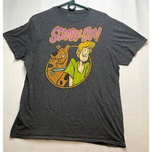 Hanna Barbara Scooby Doo Shaggy shirt mens large short sleeve gray